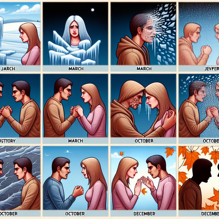 Кризис в отношениях по месяцам: Понимание и преодоление